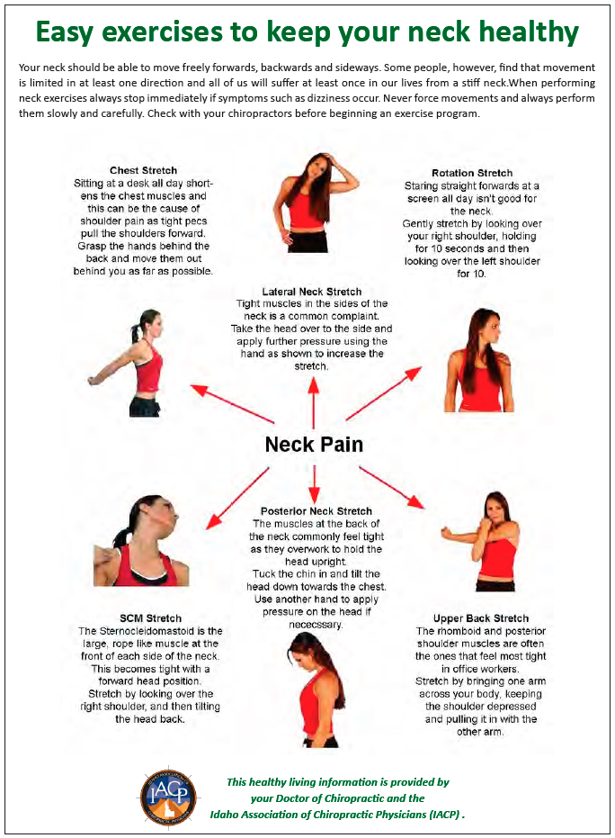 Easy exercises to keep your neck healthy